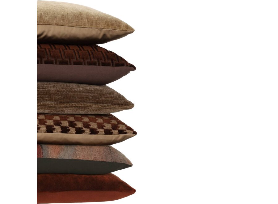 Decorative cushion Frior Dark Brown