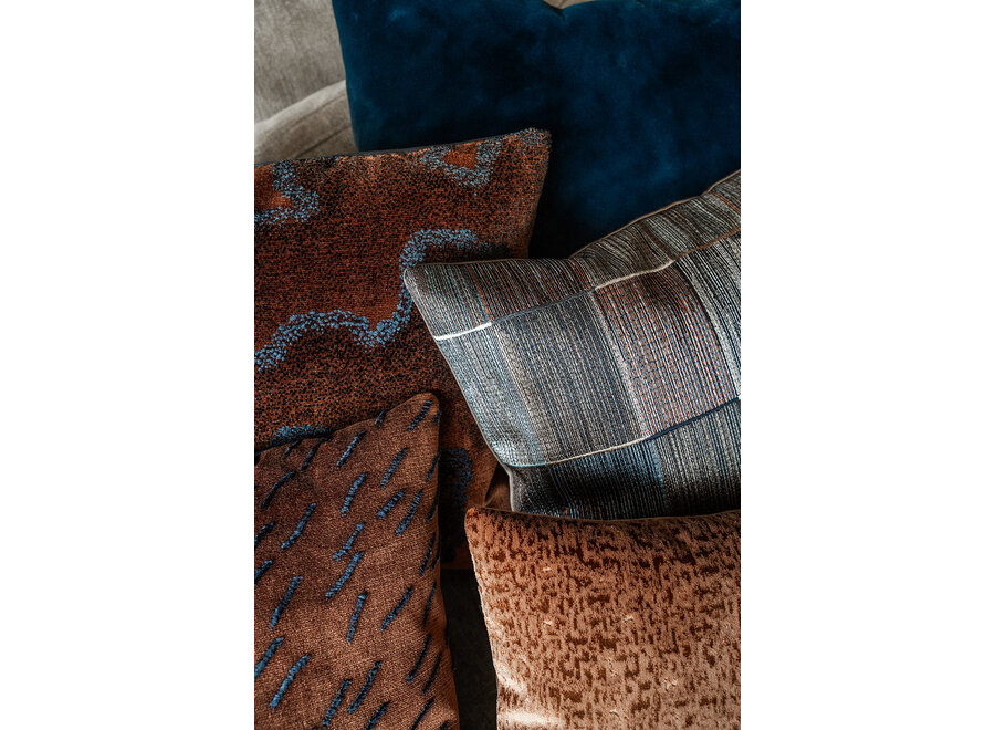 Decorative cushion Senkani Copper/Celadon
