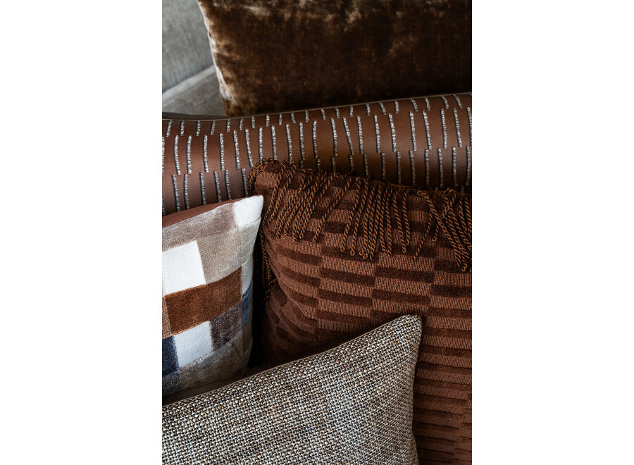 Coussin décoratif Subby Dark Gold