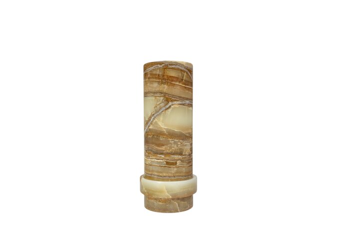 Windlicht 'Tigor' - L - Tiger Onyx