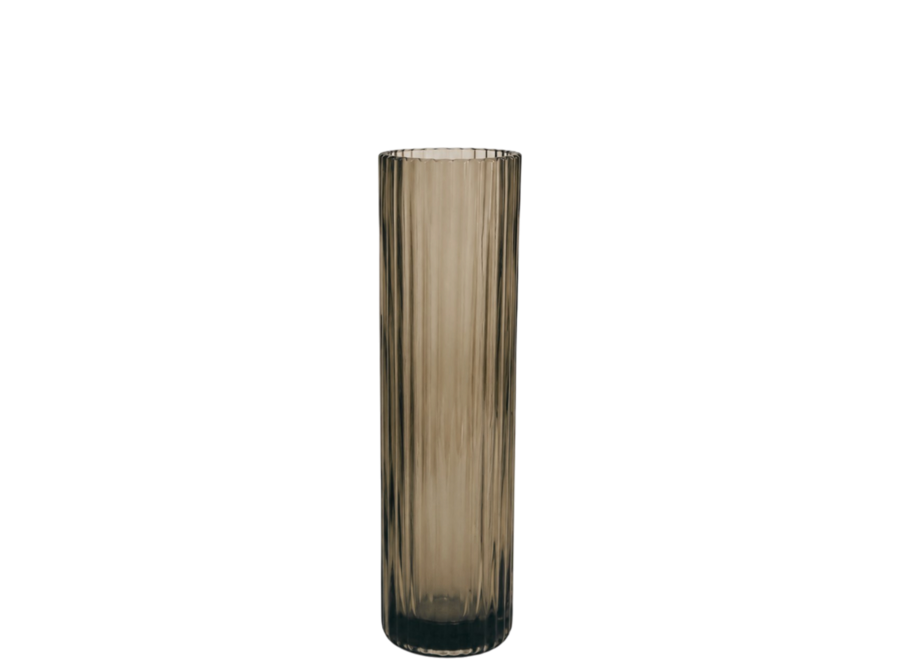 Vase 'Soren' - M - Smoke