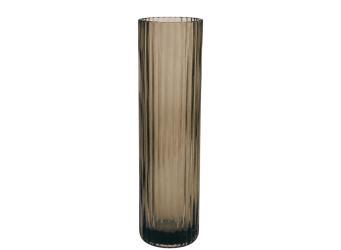 Vase 'Soren' - L - Smoke