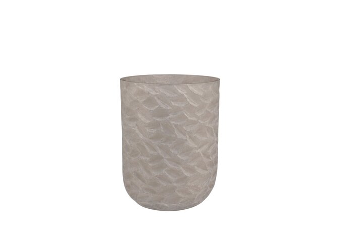 Teelicht 'Safir' - XL - Frosted Smoke