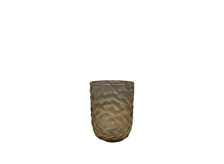 Teelicht 'Safir' - M - Smoke