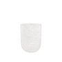 Tealight 'Safir' - L - Frosted White