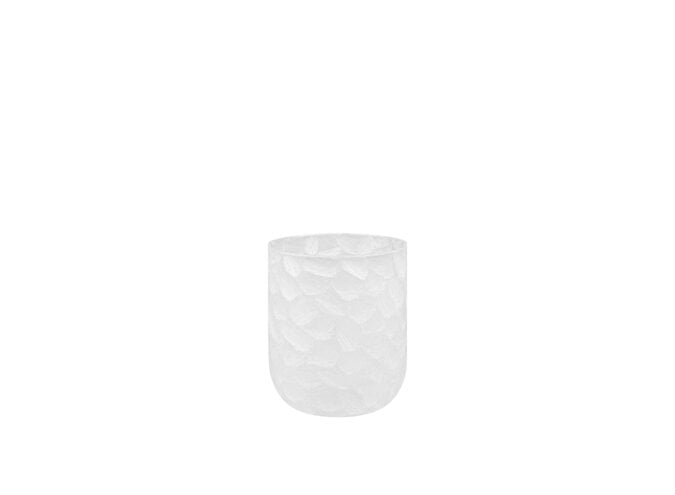 Theelicht 'Safir' - M - Frosted White