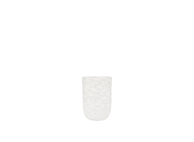 Teelicht 'Safir' - S - Frosted White