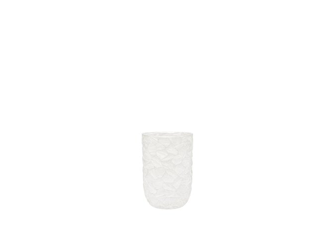 Theelicht 'Safir' - S - Frosted White