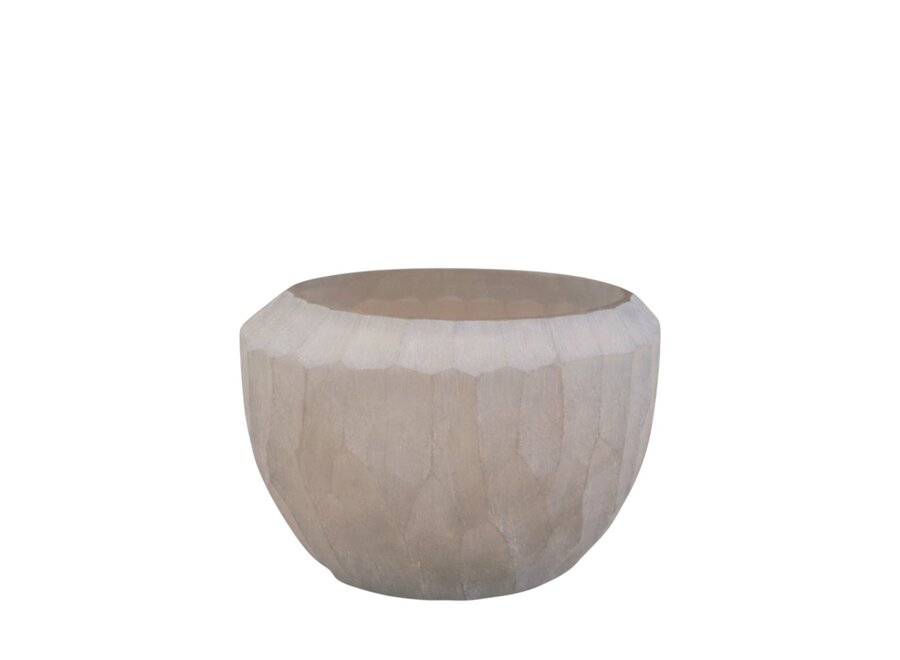 Tealight 'Nala' - L - Frosted Smoke