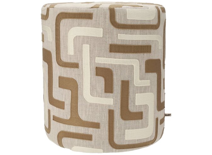 Pouf Avagant Light Brown/Sand