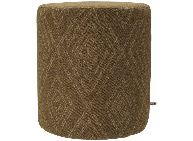 Pouf Berbella Exclusive Dark Gold