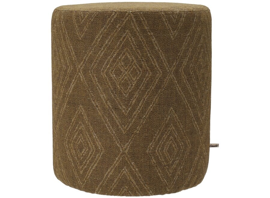 Pouf Berbella Exclusive Dark Gold