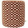Pouf Melanie Sand/Burned Orange