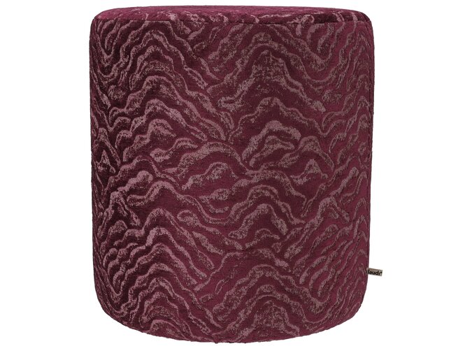 Pouf Topazio Aubergine