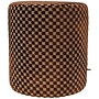 Pouf Edenna Dark Brown