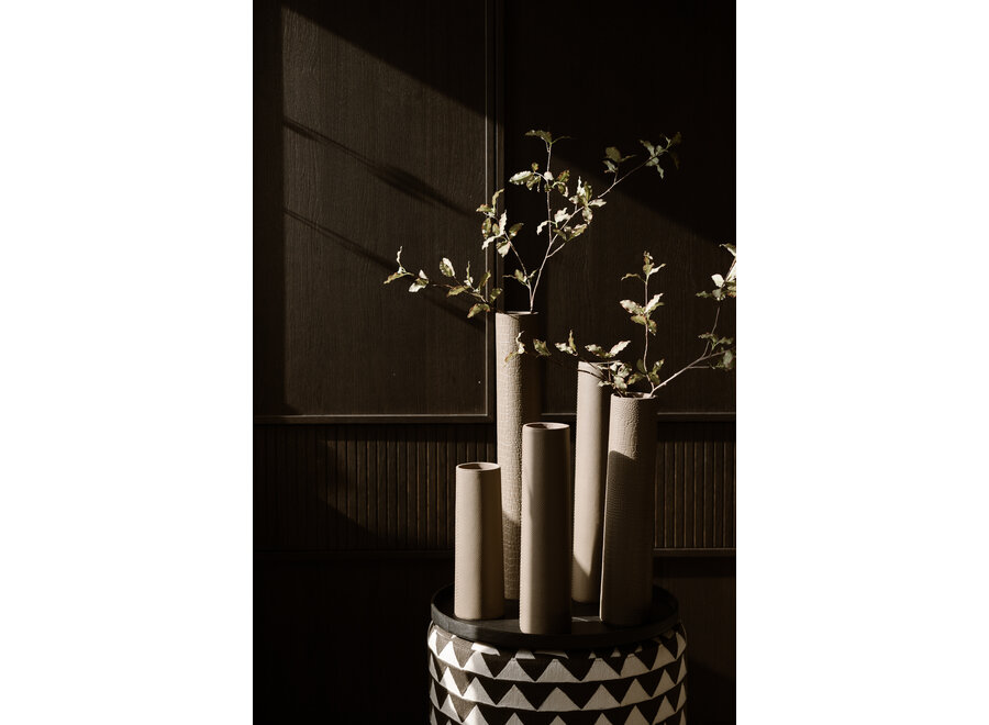 Vase Emma- L- Taupe