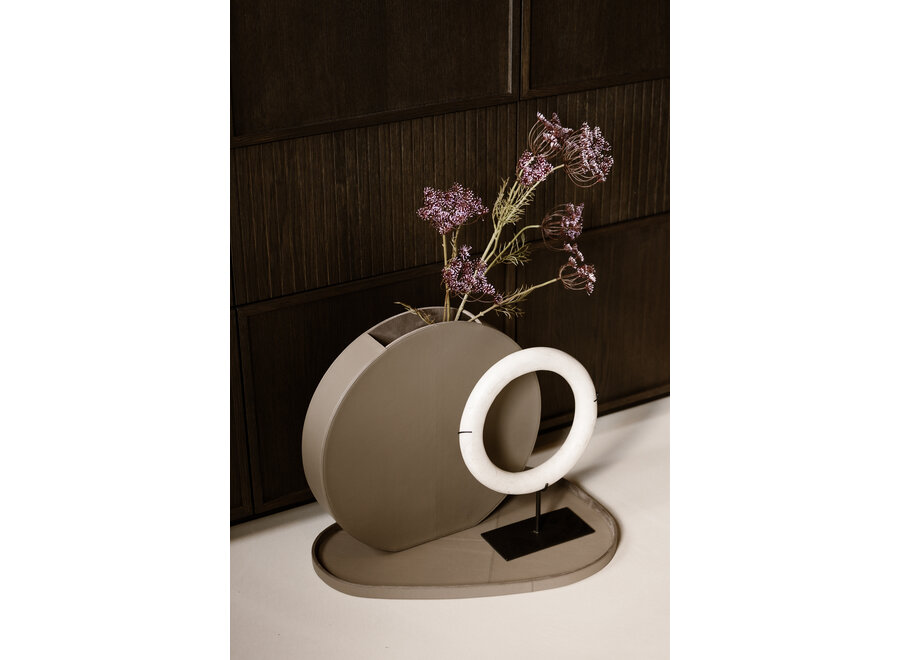 Vase Eva- M - Taupe