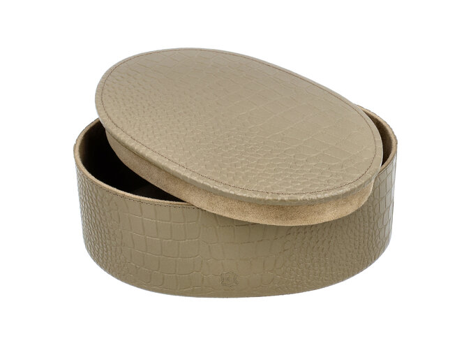 Opbergdoos Fleur - M- Taupe