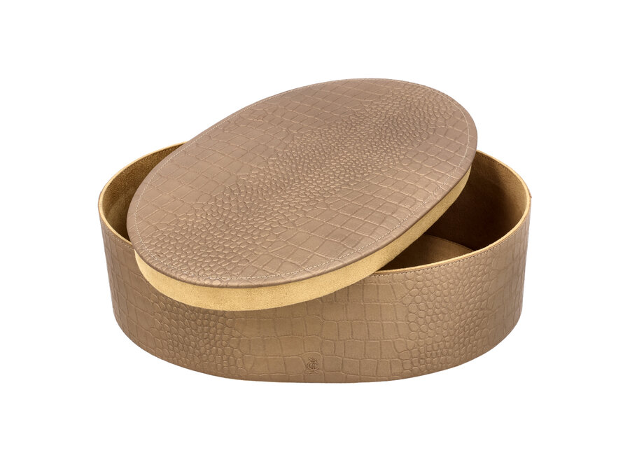 Aufbewahrungsbox Fleur - L- Copper