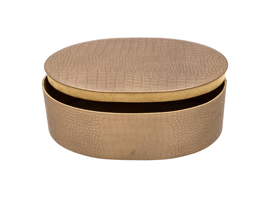 Aufbewahrungsbox Fleur - L- Copper