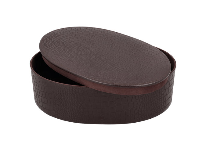 Opbergdoos Fleur - L- Brown