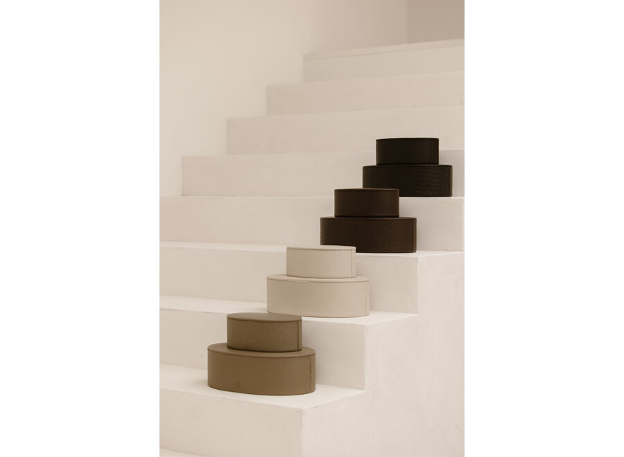 Opbergdoos Fleur - L- Black