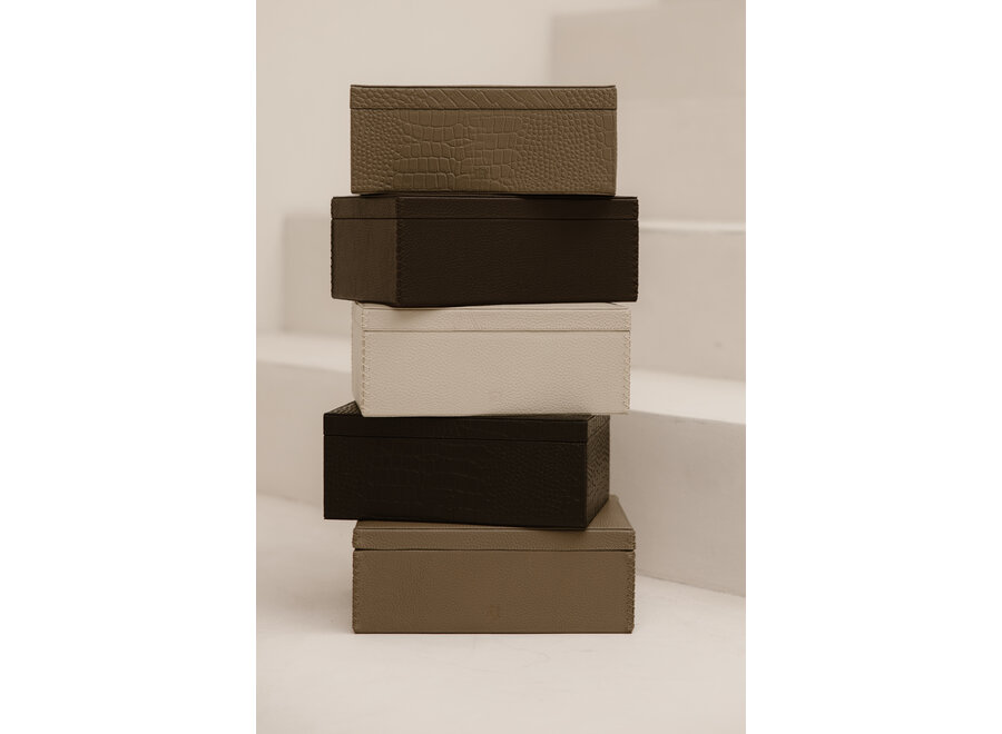 Opbergdoos Maria - M- Taupe