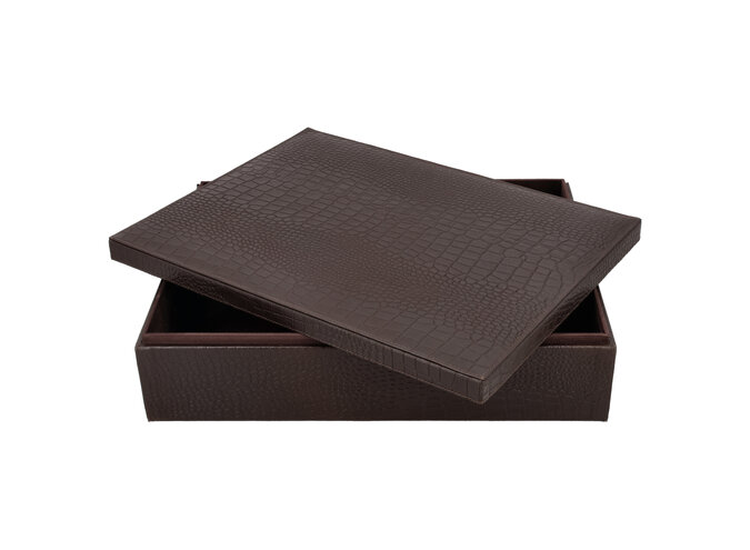 Aufbewahrungsbox Maria - L- Brown