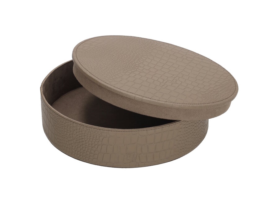 Aufbewahrungsbox Merel - M- Taupe