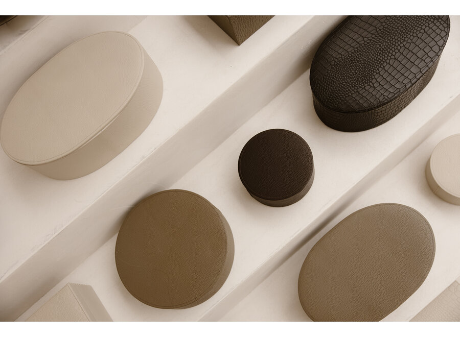 Storage box Merel - M- Taupe
