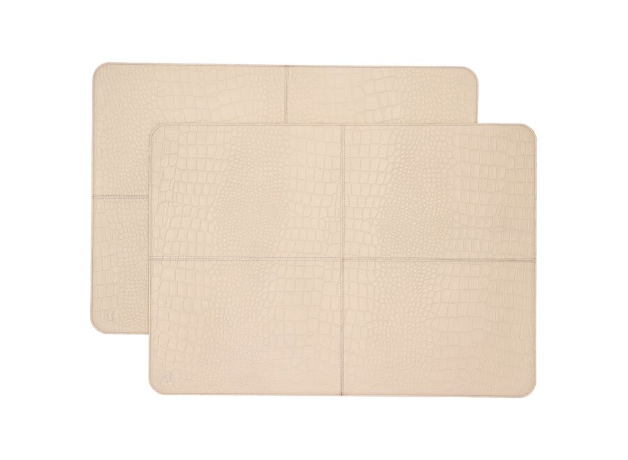 Placemat Carmen - set of 2 - Beige