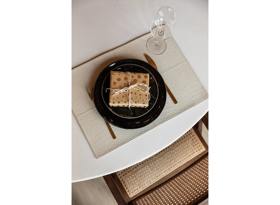 Placemat Carmen - set of 2 - Beige