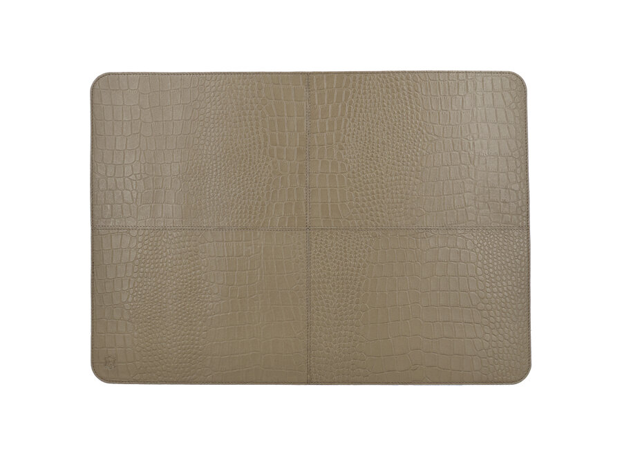 Placemat Carmen - set van 2 - Taupe