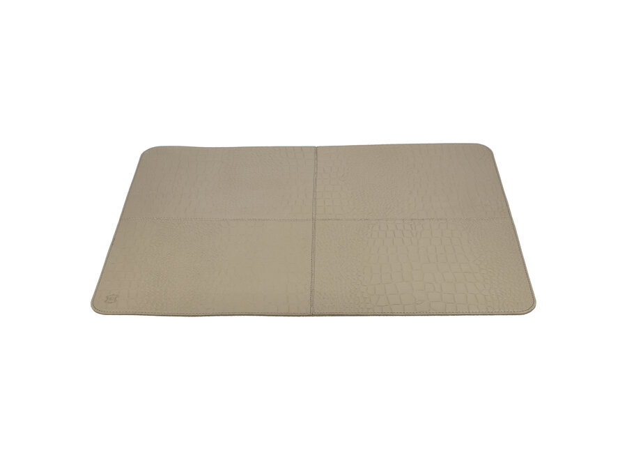 Tischset Carmen - 2er-Set - Taupe