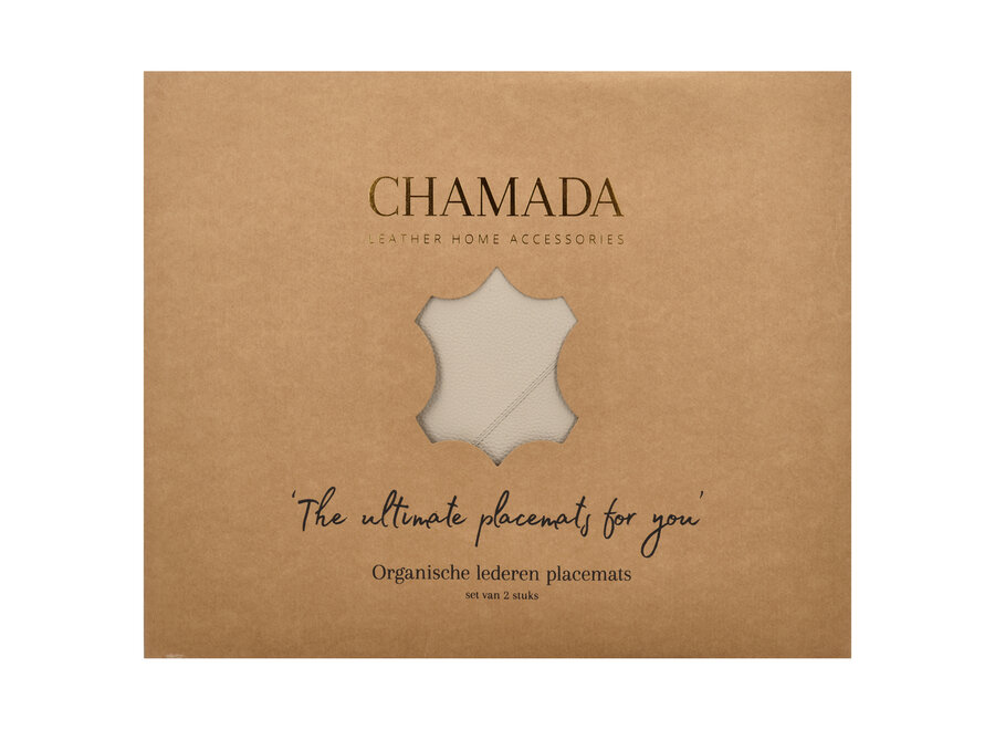 Placemat Lotte- set van 2 - Beige