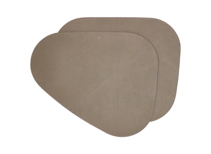 Placemat Lotte- set of 2 - Taupe