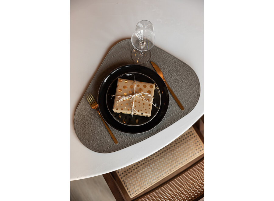 Set de table Sophie - lot de 2 - Taupe