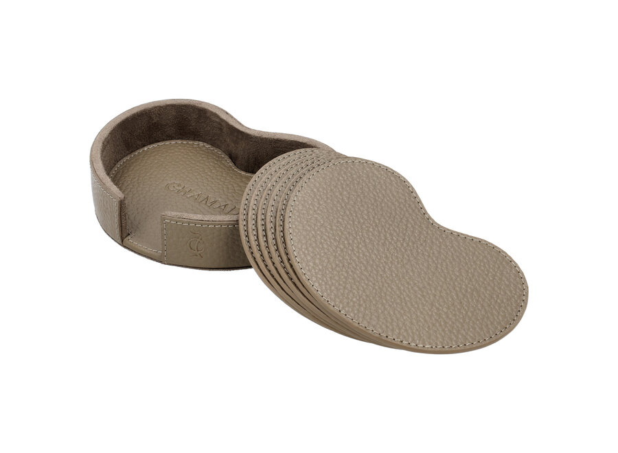 Onderzetters Esther - Taupe
