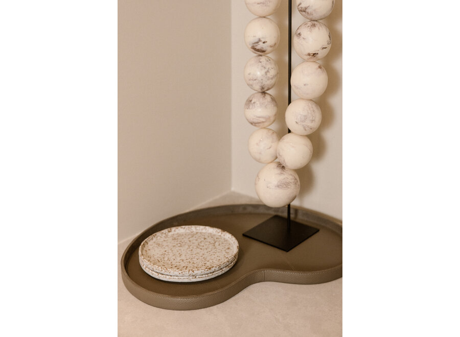 Tablett Esther - Taupe