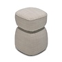 Stool ‘Vera' - Light Taupe Hopsack