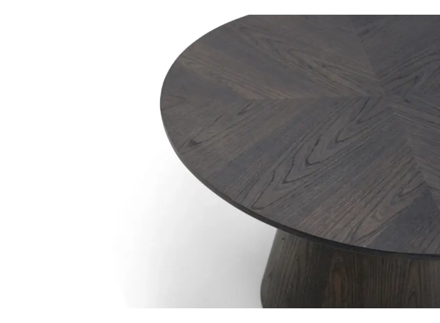Side table 'Amalifa' - Black oak