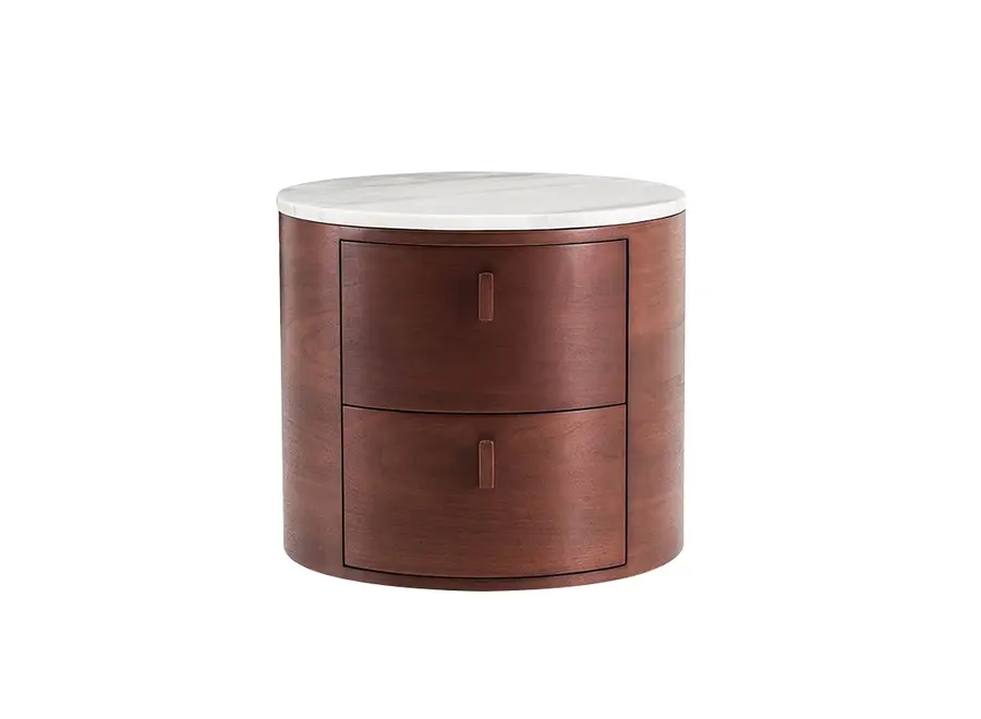 Nightstand Aldo - Walnut