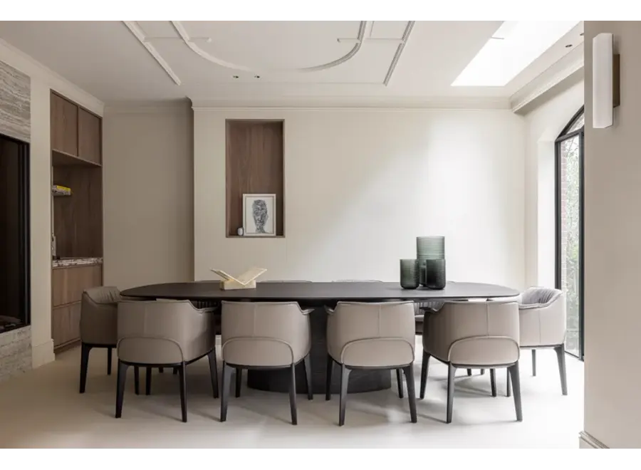 Table à manger 'Amalfi' - Rectangular - 300 cm - Black Oiled Oak