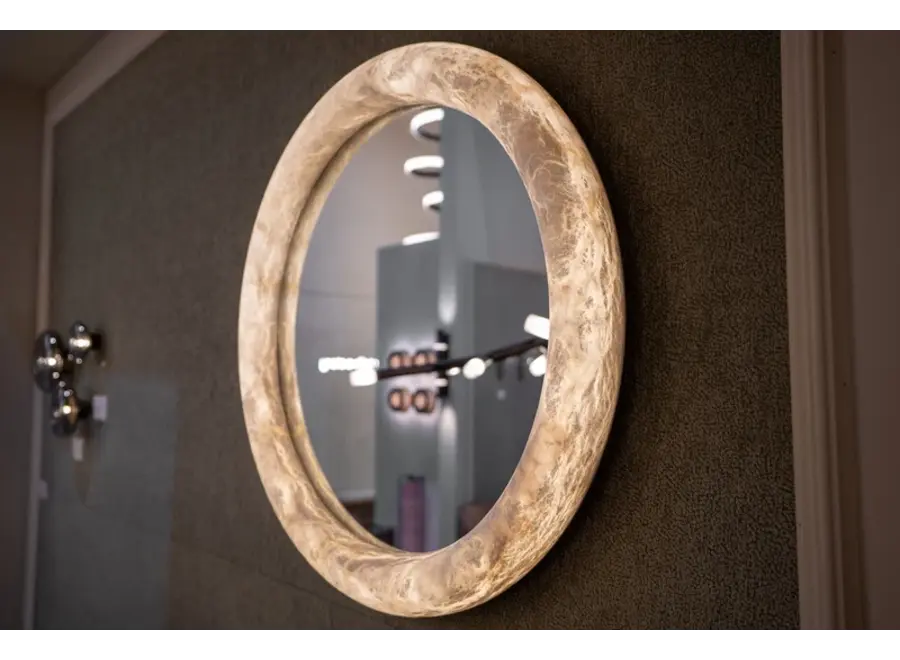 Spiegel 'Aura' Alabaster