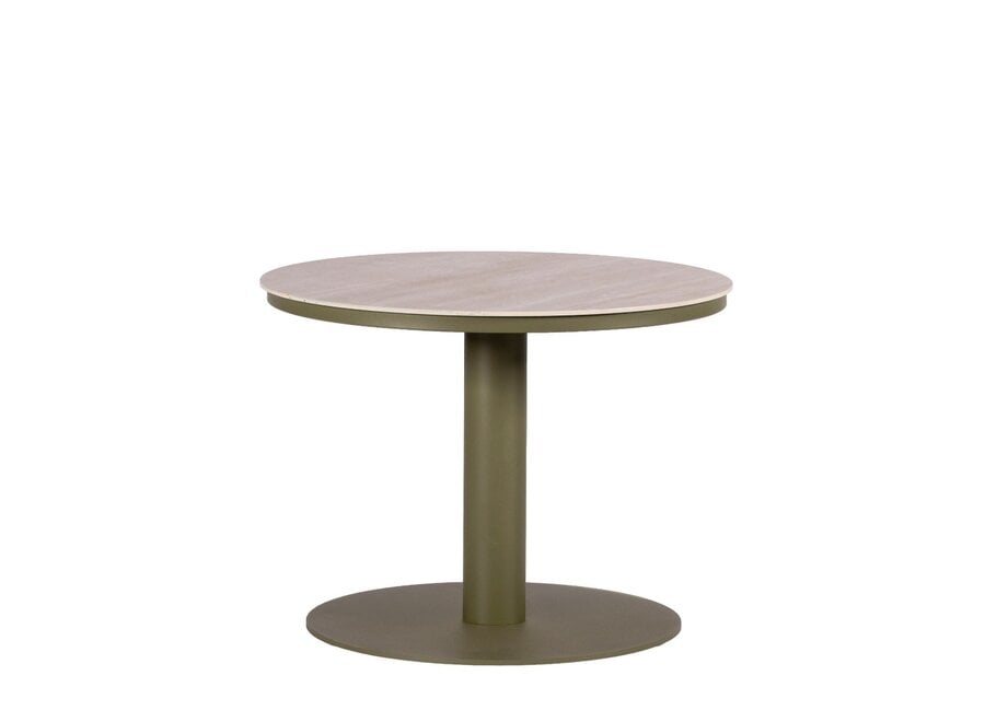 Table d'appoint 'Millor' - Ø60xH45 - Olive