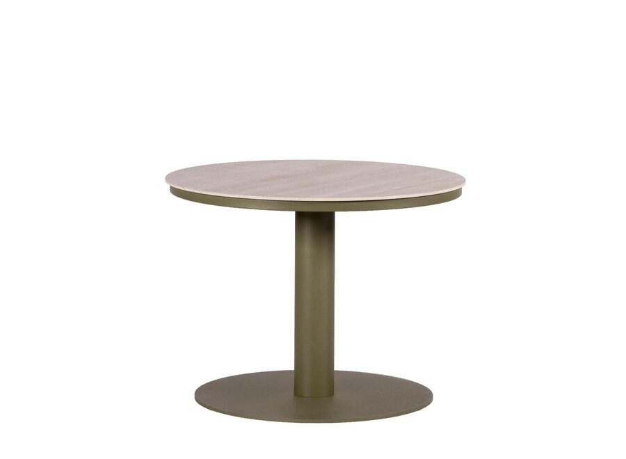 Side table 'Millor' - Ø60xH45 - Olive