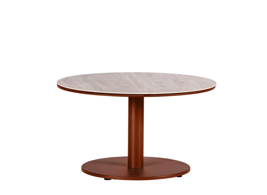 Side table 'Millor' - Ø80xH40 - Sienna