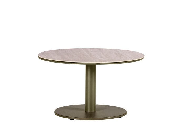 Bijzettafel 'Millor' - Ø80xH40 - Olive