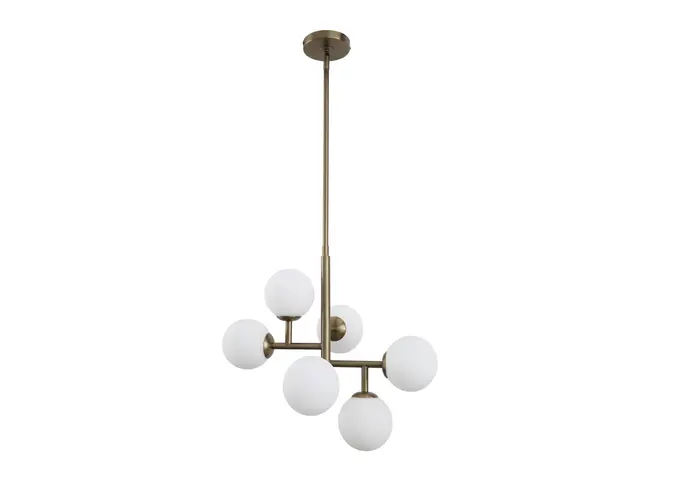 Chandelier Churchill - S - Milk Glass