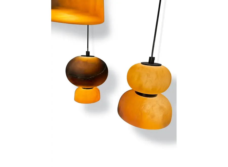 Hängelampe 'Belle' - A - Lava Stone